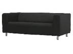 Nearly New Ikea Klippan Sofa X 2 (Natural with Black....